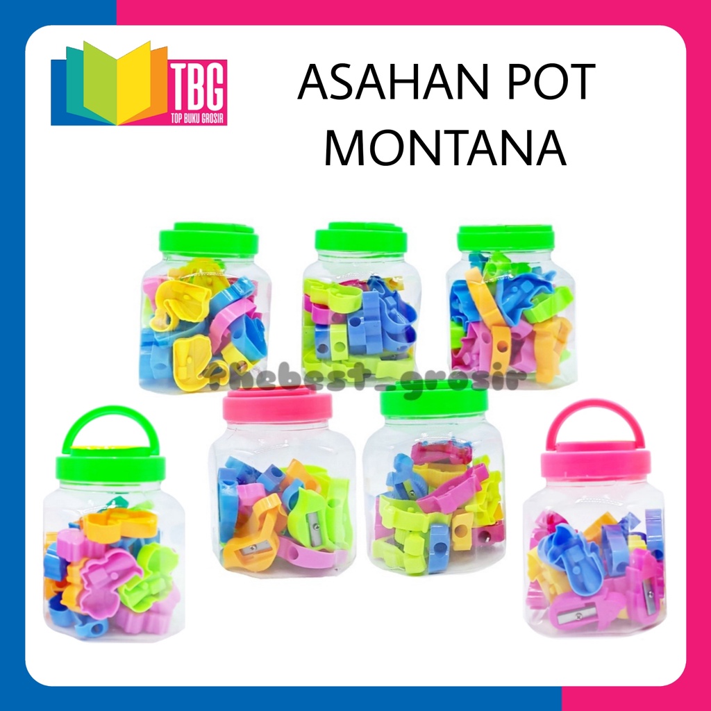 

1 POT (24 PCS) ASAHAN POT MONTANA / OROTAN / RAUTAN / SHARPENER