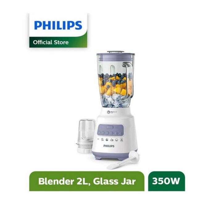 PHILIPS Gelas Kaca 2 L HR2222 - HR 2222 Garansi Resmi