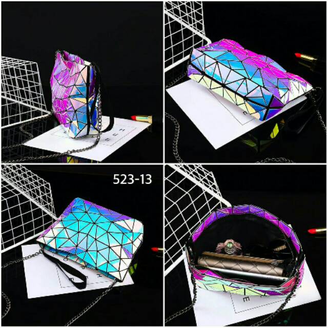 Tas wanita Issey Miyake BAOBAO Crossbody VL6132
