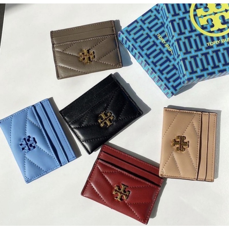 [READY STOCK] Tory Burch Kira Chevron Card Holder