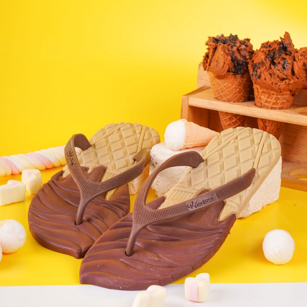 Sandal Jepit Wanita Terbaru Sendal Cewek Jepit Kekinian Sandal Jepit Ice Cream