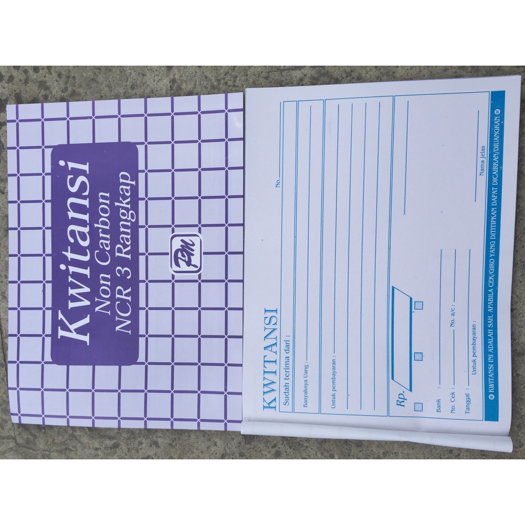 

Buku Kwitansi Besar Rangkap 3