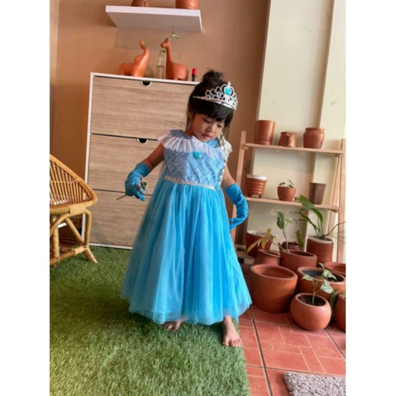 Gaun anak / frozen / dress anak frozen / baju anak frozen