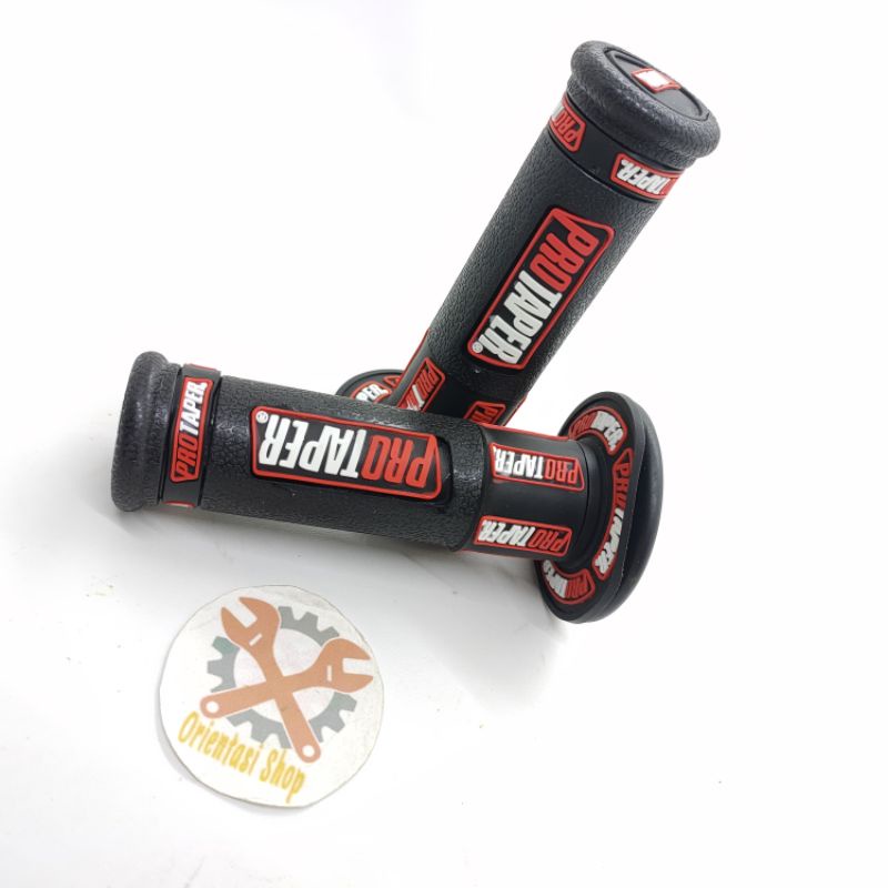 HANDGRIP PROTAPER KARET EMPUK HITAM MERAH BISA UNTUK SEMUA MOTOR