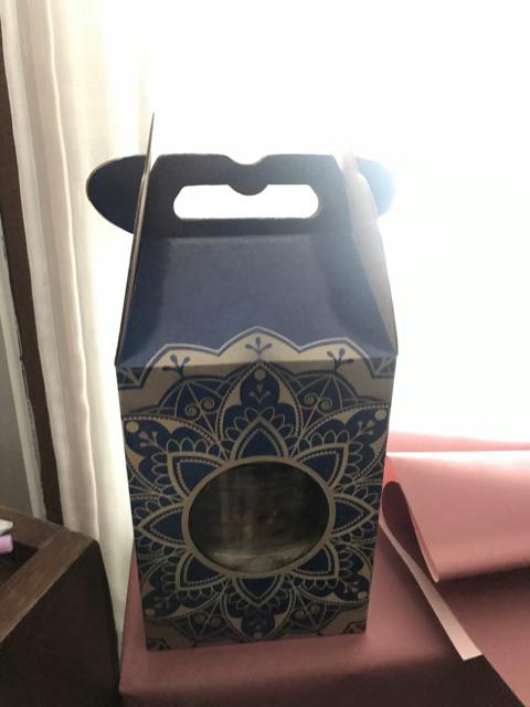 Box Toples Lebaran  Isi 3 14x14x20cm [phdl008]