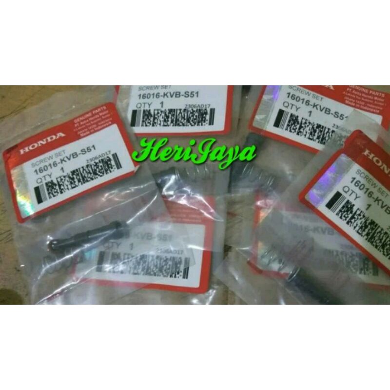 Setelan Angin Beat FI | baut setelan Angin Motor Honda Beat FI