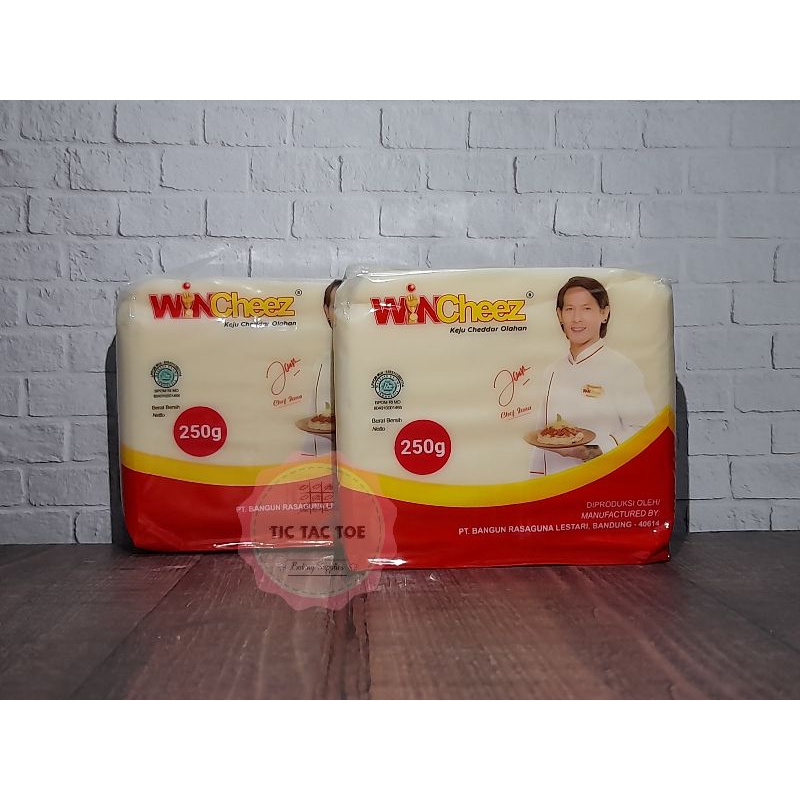 Keju Cheddar Wincheez 250gr HALAL (ED JULI 2024) Keju Chef Juna