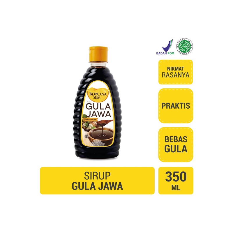 

Tropicana Slim Gula Jawa 350 Ml