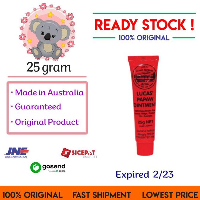 Limited Lucas Papaw Ointment 25Gr Ori Australia Limited