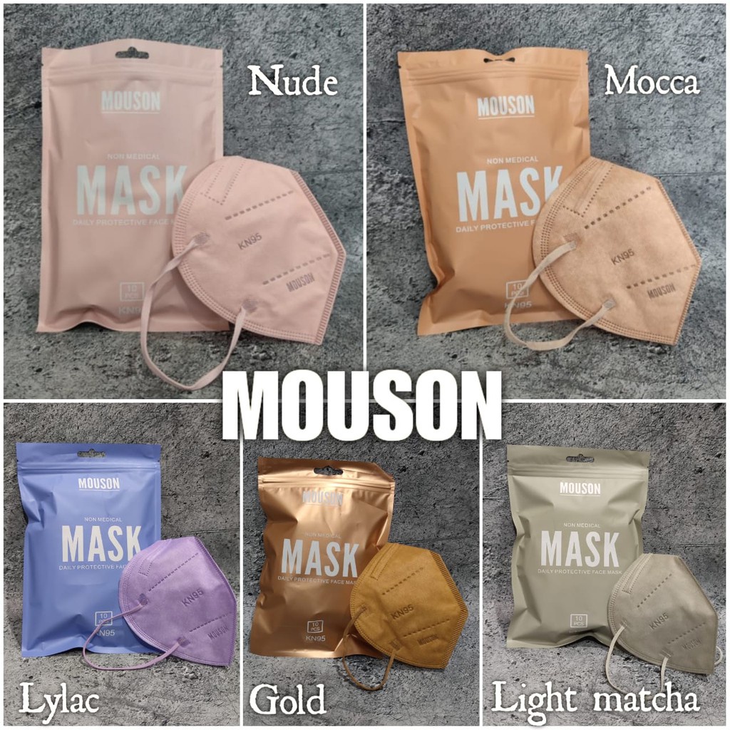 MASKER KN95 5PLY MOUSON EMBOS