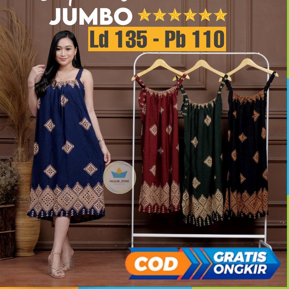 ✧Promo✢ Sleepwear Sexy Jumbo Ld 130 Baju Tidur Sexy Wanita Jumbo Daster Sexy Wanita Yukensi Tali Sat