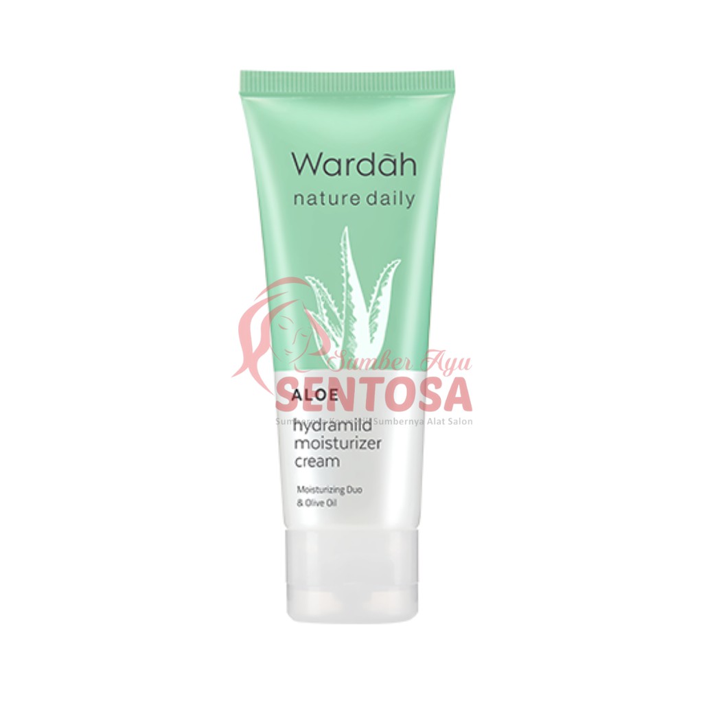 WARDAH NATURE DAILY ALOE HYDRAMILD MOISTURIZER CREAM 40ML