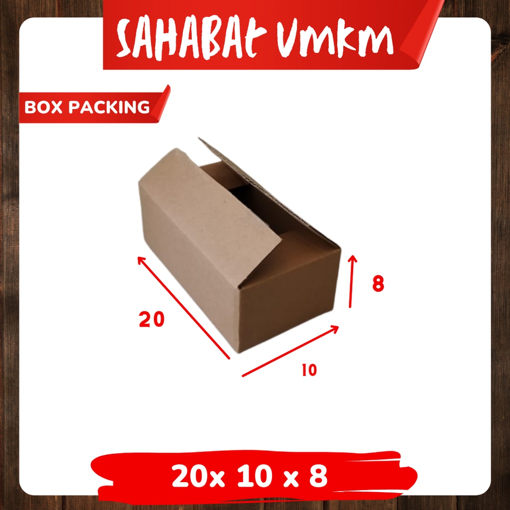 Jual Dus Packing 20x10x8 Kardus Hp | Box | Karton | Kardus Polos ...