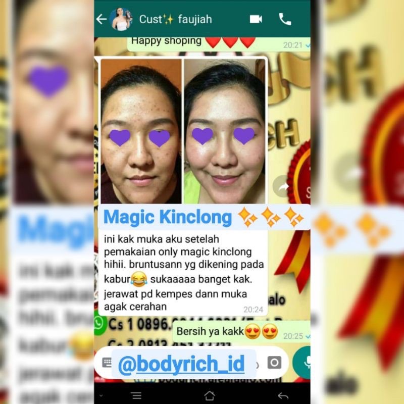 MAGIC KINCLONG ALESKIN GLOW Skincare Glowing-Cream Glowing-Paket Perawatan Wajah Korea