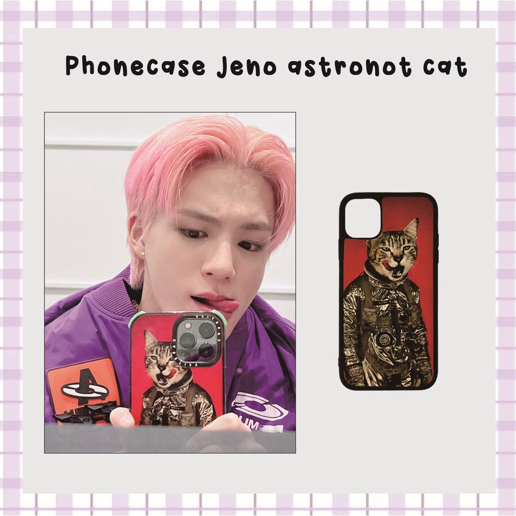 case premium jeno astronot cat || case jeno nct dream