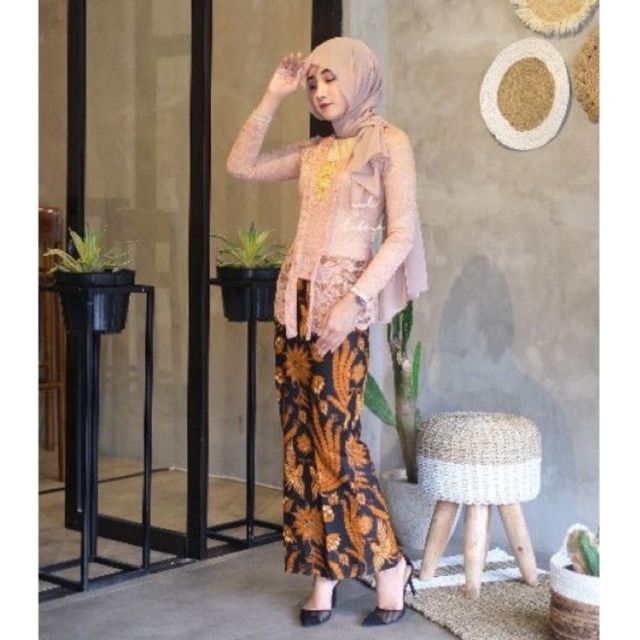 (baca deskripsi) Kebaya bali Kutubaru Lengan Panjang | Kebaya Modern Muslim