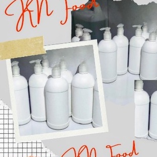 Botol Plastik Pump 500ML botol putih kosong
