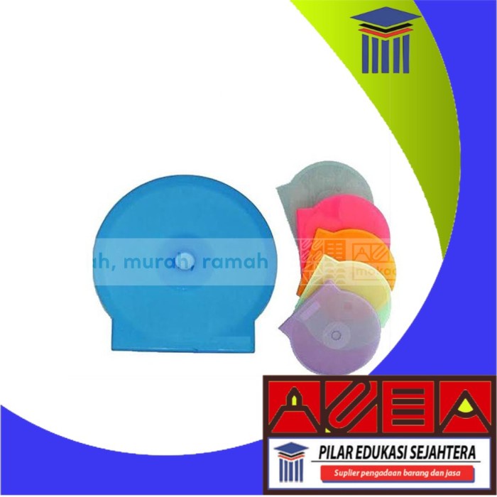 

CD CASE / TEMPAT DVD KERANG (ISI 4PCS) MURAH