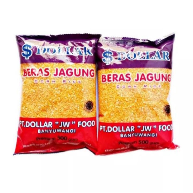 

BERAS JAGUNG DOLLAR SUPER 500 GRAM + BUBLE WRAP MURAH