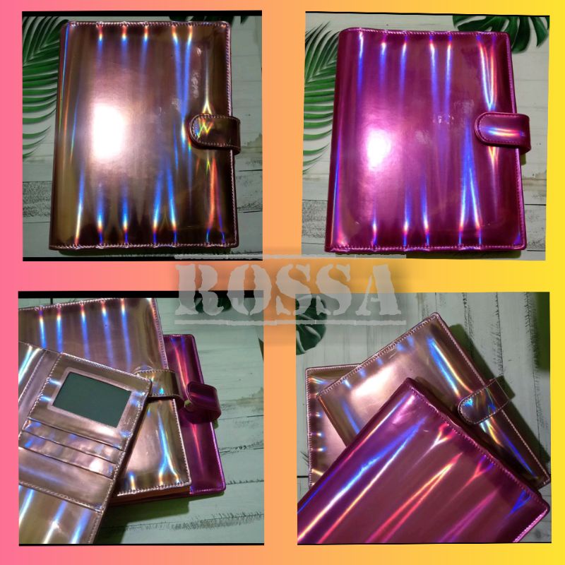 

Binder polos Hologram straf/candy glosy laminasi A5/B5