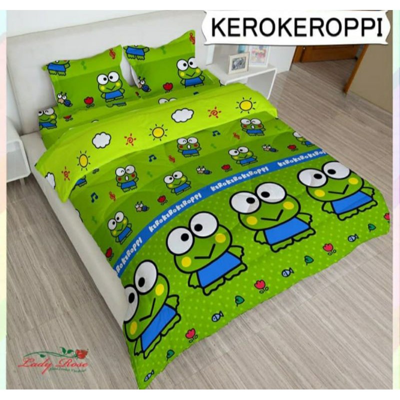 bed cover lady rose keropi  rumbai 180x200