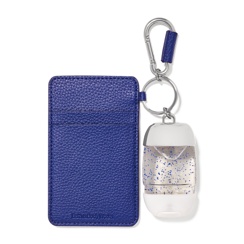 Bath & Body Works Pocketbac Holder : Navy ID Card