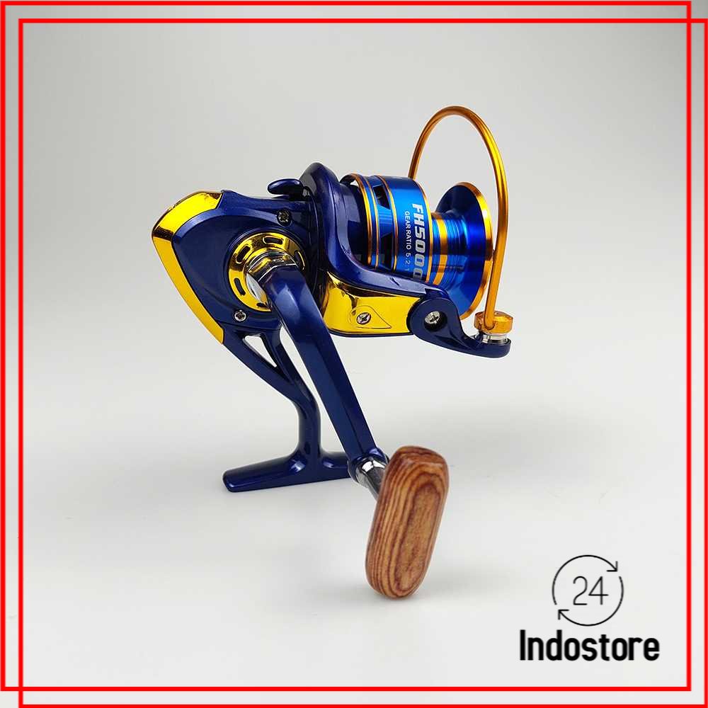 Fanshun Gulungan Pancing FH5000 Fishing Spinning Reel 10 Ball Bearing