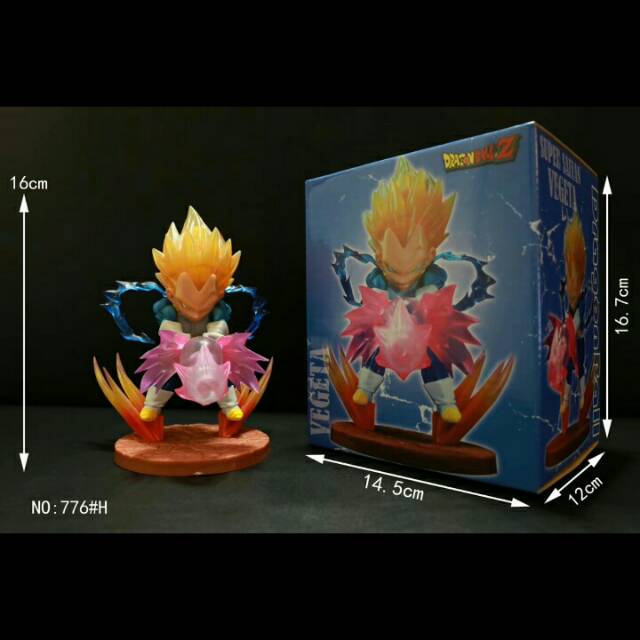 Mini Studios Dragon Ball Super Saiyan Vegeta Final Flash Figure Statue