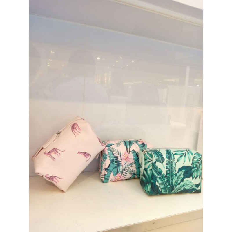 Miniso Pouch Cosmetic Bag korea pouch makeup tas makeup serbaguna