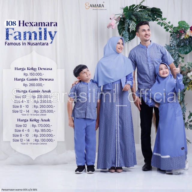 Samarasilmi_official - SARIMBIT SAMARA I08 HEXAMARA FAMOUS IN NUSANTARA/ GAMIS SARIMBIT KELUARGA BAJ