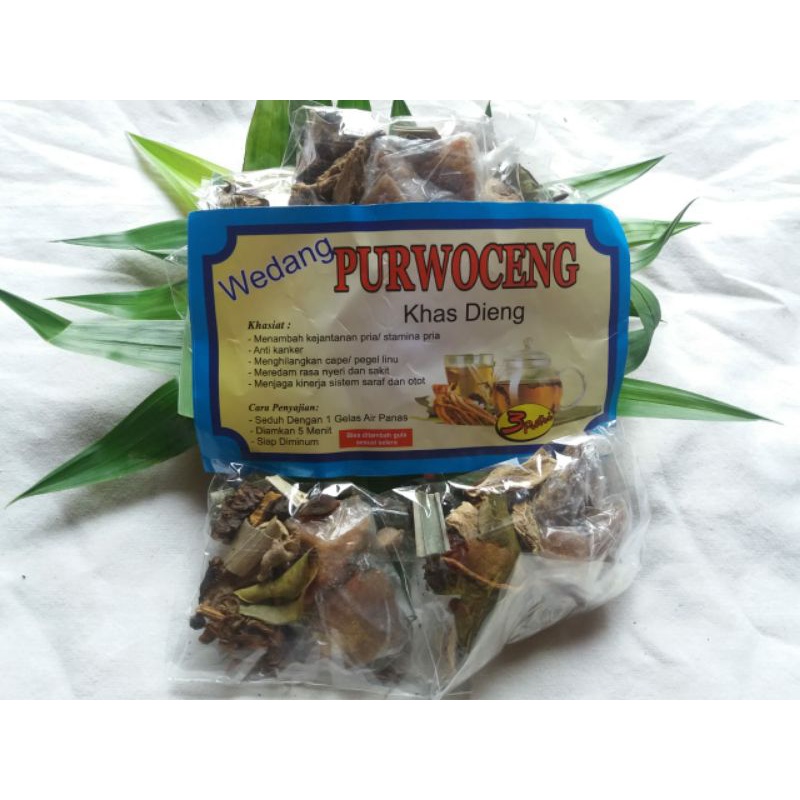 

MINUMAN REMPAH PURWOCENG/PENAMBAH STAMINA (1pack isi 10 pcs)