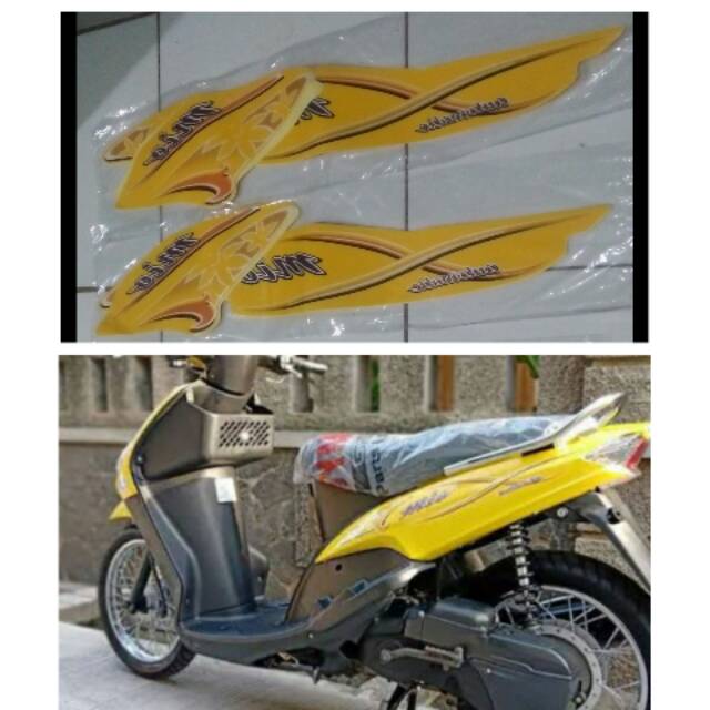 Striping yamaha mio sporty 2004-2008 kuning lemon