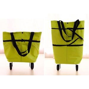 FOLDABLE SHOPPING TROLLEY BAG TAS LIPAT BELANJA