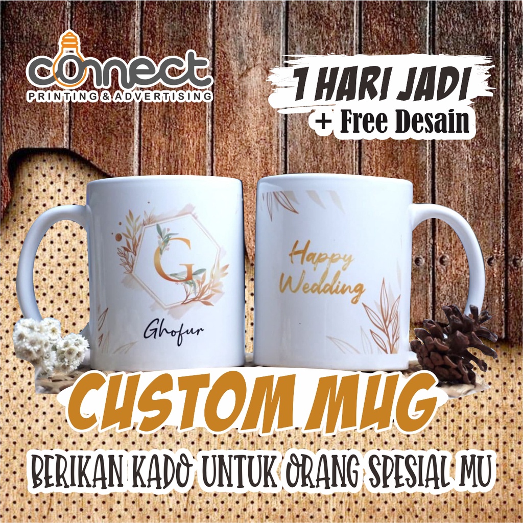 Jual MUG Custom , Souvenir MUG,Cetak Mug Custom | Shopee Indonesia