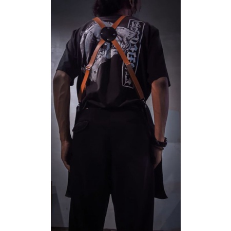 Apron waterproff Oskar apron barbershop apron barista apron caffe apron Barber apron drill celmek barista celmek barista murah apron celmek apron waterproff