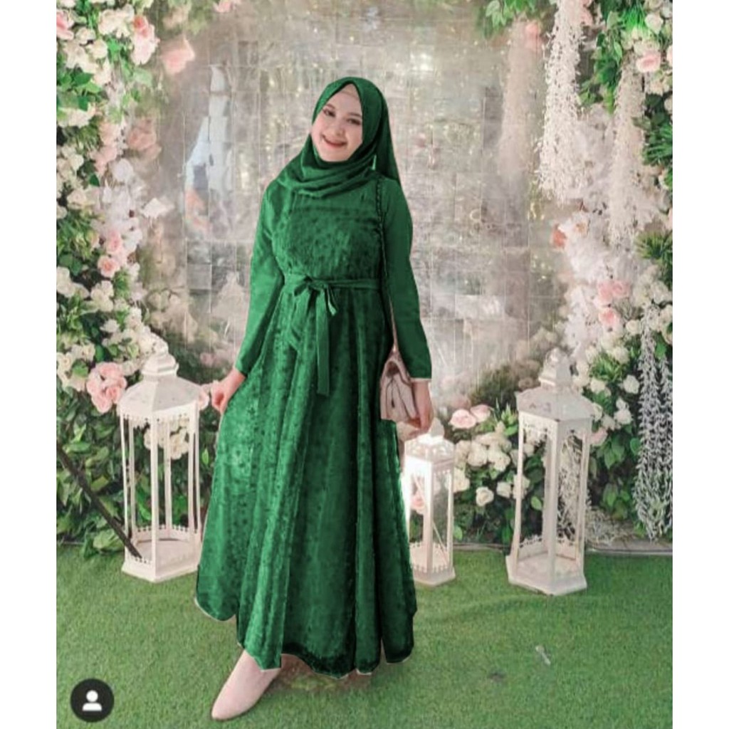 GAMIS TILE MUTIARA JELITA / GAMIS MUSLIM / DRESS MUSLIM / FASHION MUSLIM KEKINIAN / GAMIS MAXI