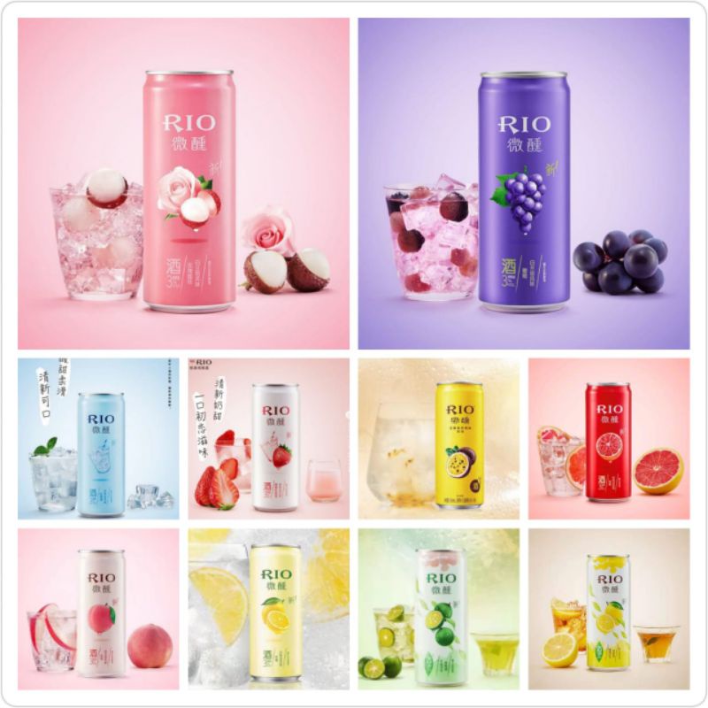 RIO Soft Drink Minuman Soda Kaleng 330ml