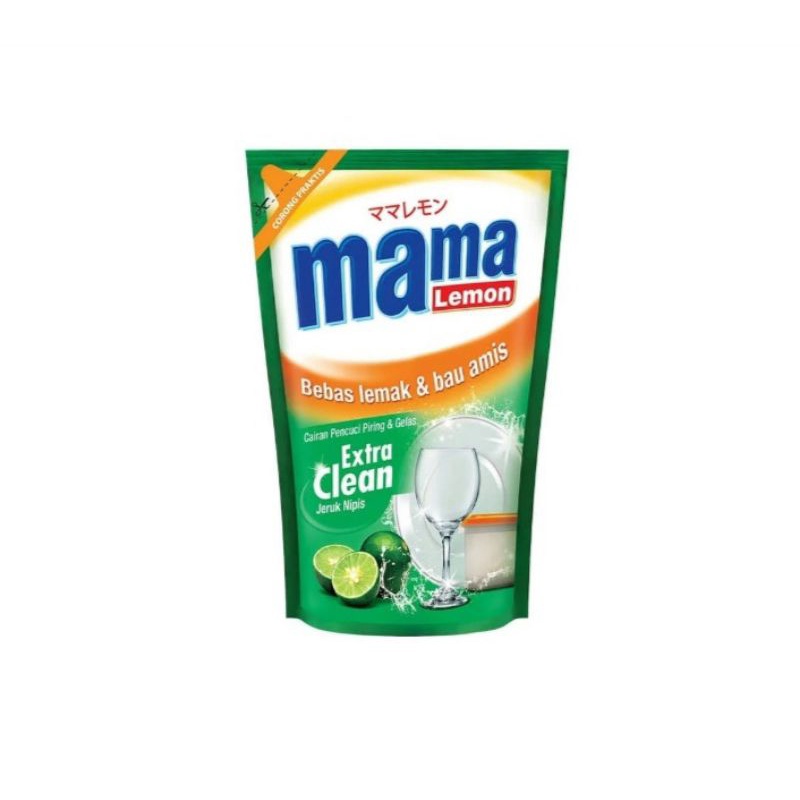mama lemon jeruk nipis pouch 450ml