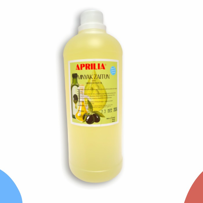 oil-body- minyak zaitun aprilia with virgin coconut oil massage spa 1 liter -body-oil.