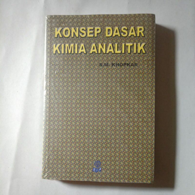 Konsep Dasar Kimia Analitik - S.M. Khopkar