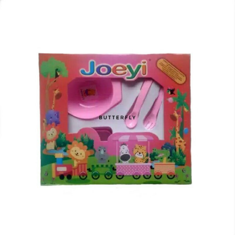 Feeding Set Joeyi / Tempat Makan Bayi Praktis