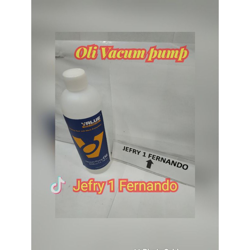 OLI VACUM PUMP OLI VACUUM PUM AC VALUE 330ML