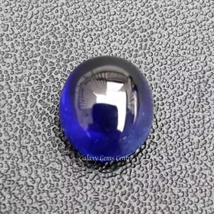 Batu Mulia Natural Blue Safir Corondum Original