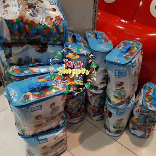 Fisher Price Megabloks first builder bag 80pc / 60pc