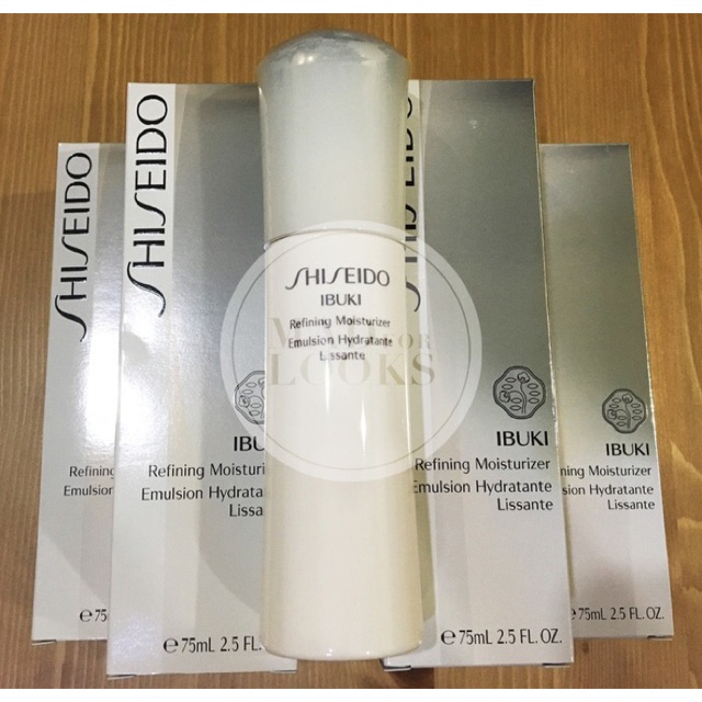 SHISEIDO Ibuki Refining Moisturizer Emulsion Hydratante Lissante 75ml