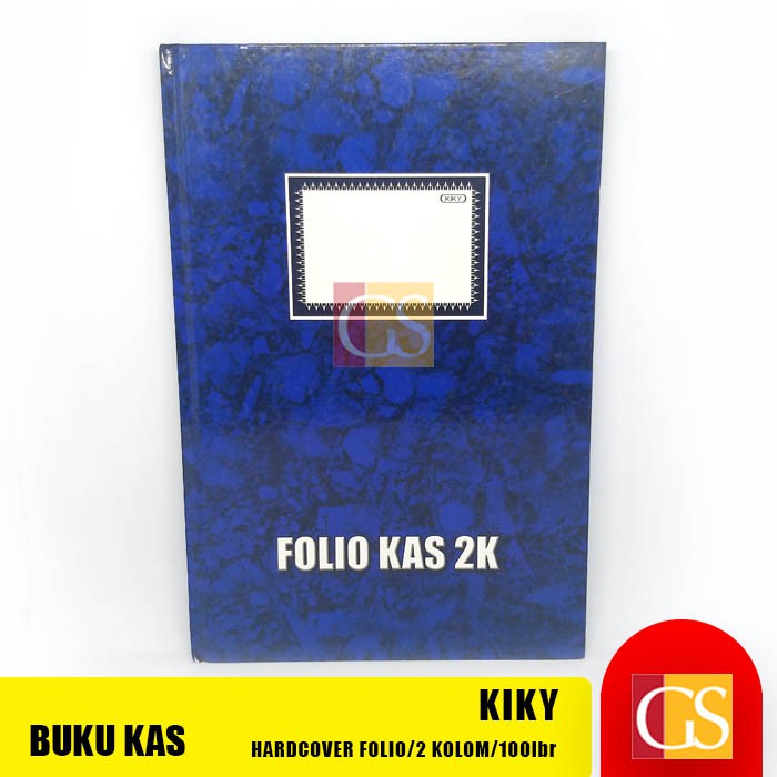 

BUKU KAS FOLIO 2 KOLOM KIKY HARDCOVER