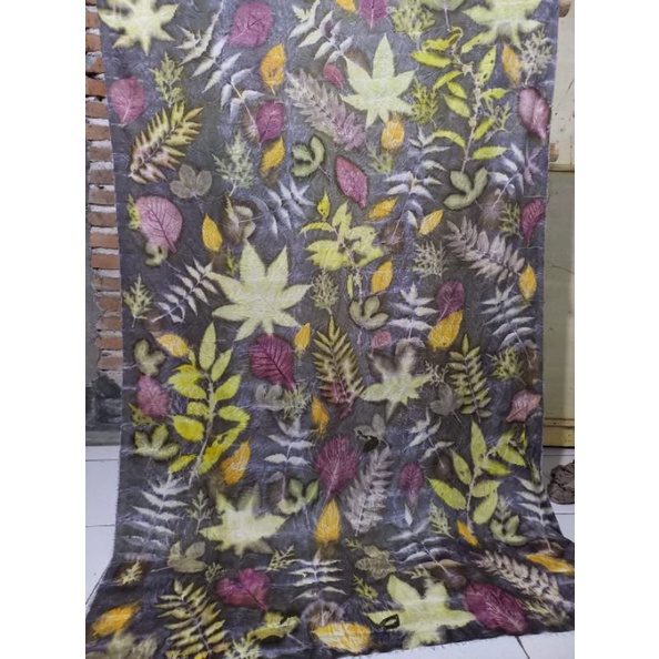 Kain Batik ecoprint Katun