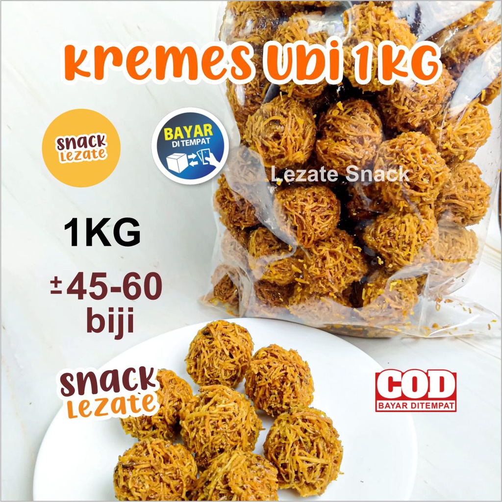 

Grubi Kremes 1 KG Manis / Kremes Ubi Jalar Gula Merah Manis Kiloan Khas Cilembu Grubi Grosir Snack Solo Kremesan Ubi