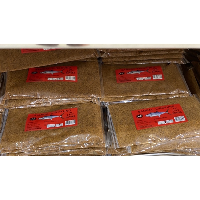 

Sambal Lingkung Lampung/ Abon Ikan Cap Laut Bangka 200 gram