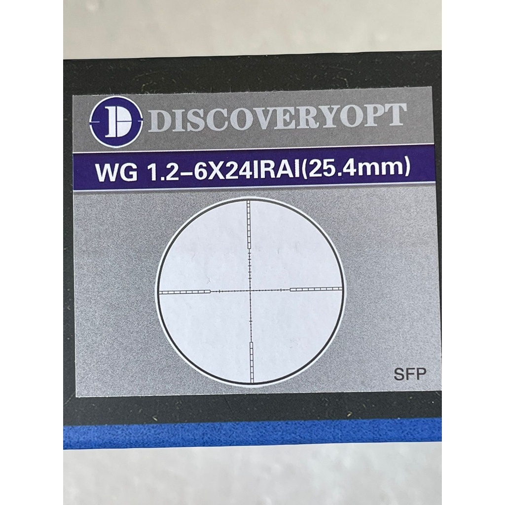 teleskop murah discovery WG 1.2-6X24 IRAI